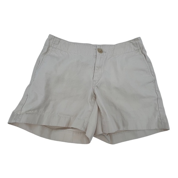 Banana Republic Tan Khaki Shorts Size 2 Women's - Picture 1 of 4